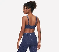 GO WALK Evolution Printed Zip Front Bra