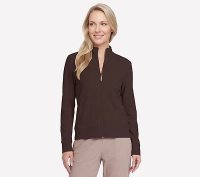 GO Luxe Rib Everyday Full Zip Jacket