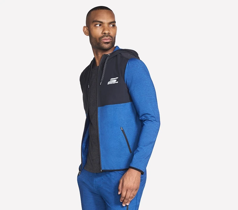 SKECH-KNITS Ultra Go Weekend Full Zip Hoodie