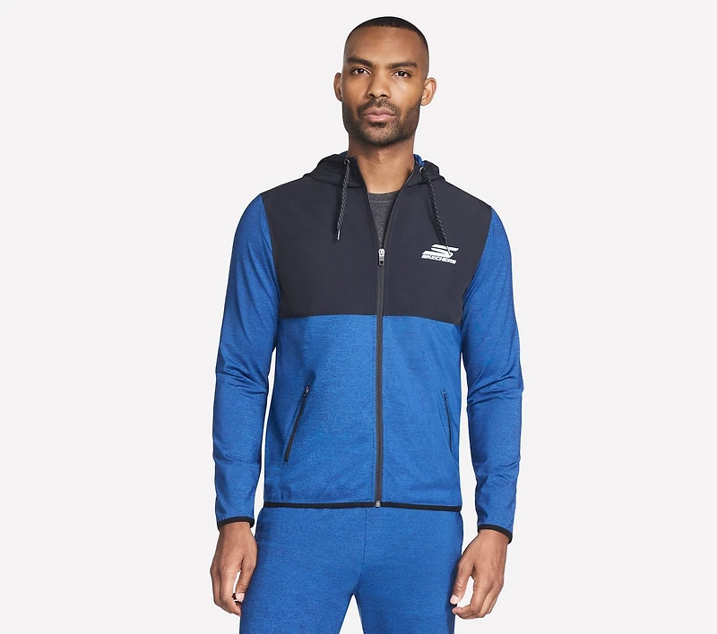 SKECH-KNITS Ultra Go Weekend Full Zip Hoodie