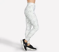 GO FLEX RIB Floral Mirage Full Length High-Waisted Legging