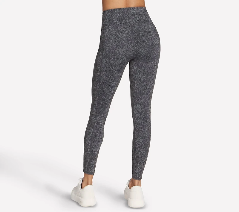 GO WALK Printed Full Length High-Waisted Legging
