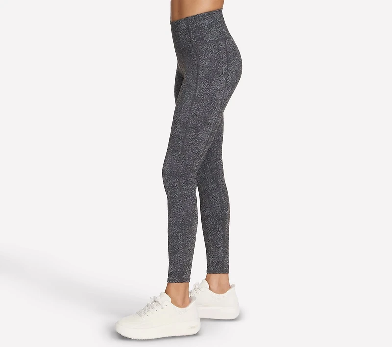 GO WALK Printed Full Length High-Waisted Legging