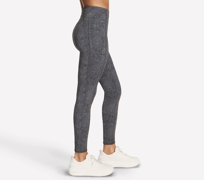 GO WALK Printed Full Length High-Waisted Legging