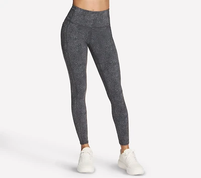 GO WALK Printed Full Length High-Waisted Legging