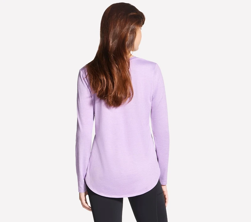 GO DRI Swift Stripe Long Sleeve
