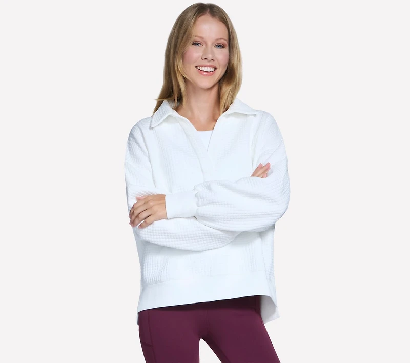 Cozy Fit Collared Long Sleeve