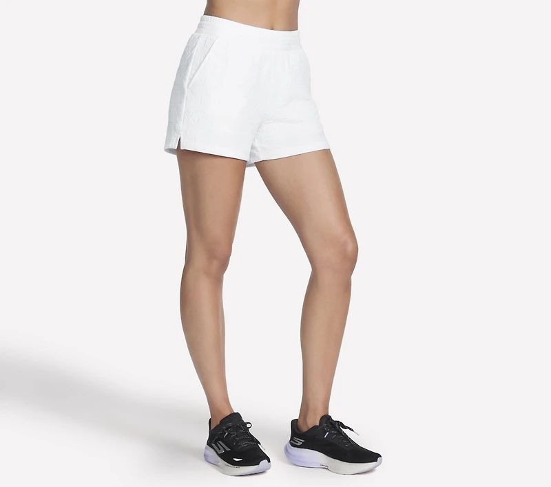 GO WALK Cozy Fit Diamond 4 Inch Short