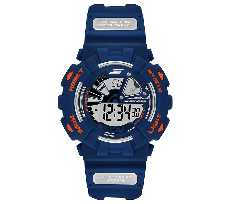 Digital Blue Watch