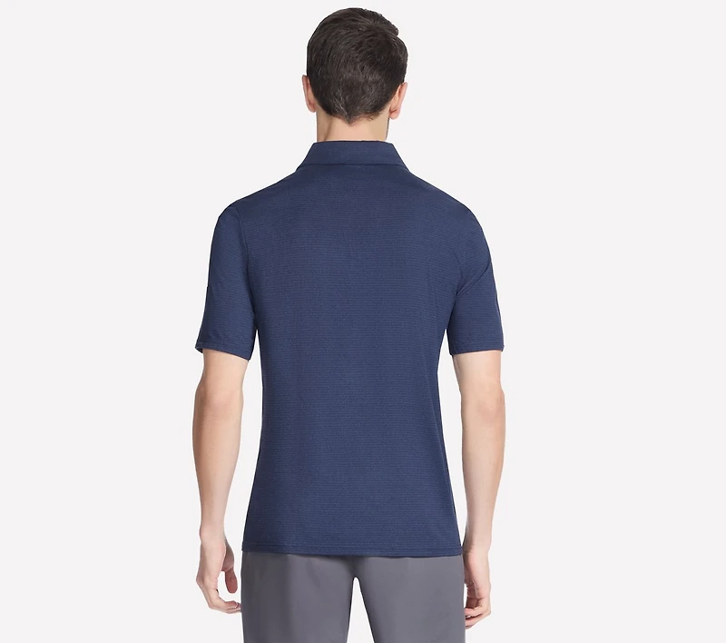 GO GOLF GO DRI All Day Stripe Polo