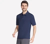 GO GOLF GO DRI All Day Stripe Polo