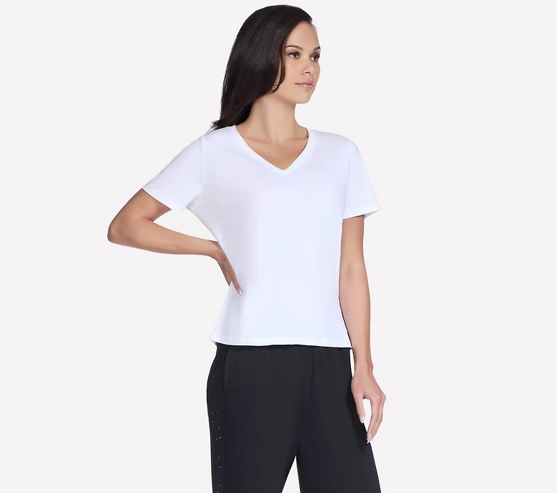 Pima V-Neck Tee