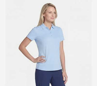 Short Sleeve On The Green Striped Polo