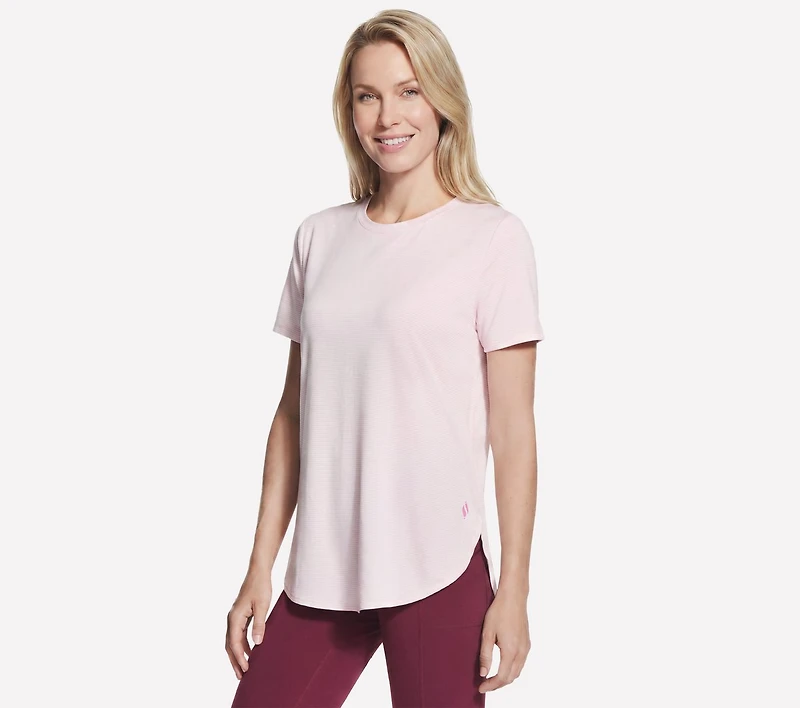 GO DRI Swift Stripe Tunic Tee