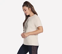 Diamond Cheetah Short Sleeve Tee