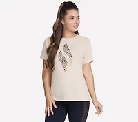 Diamond Cheetah Short Sleeve Tee