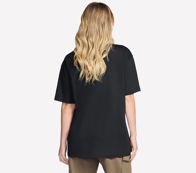 Gold Splatter Diamond Short Sleeve Tee