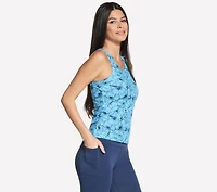 GO WALK Coastal Floral Tank