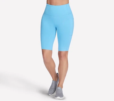 GO WALK High Waisted 10 Inch Bike Short