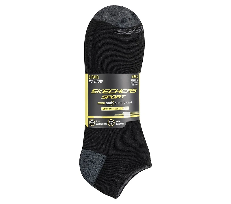 6 Pack Walking Low Cut Socks