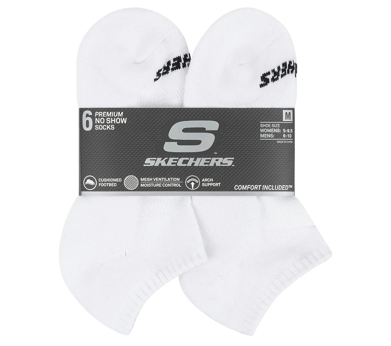 6 Pack Core Low Cut Medium Socks