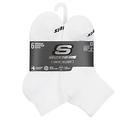 6 Pack Core Quarter Medium Socks