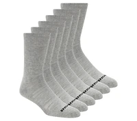 6 Pack Large Core Crew Socks