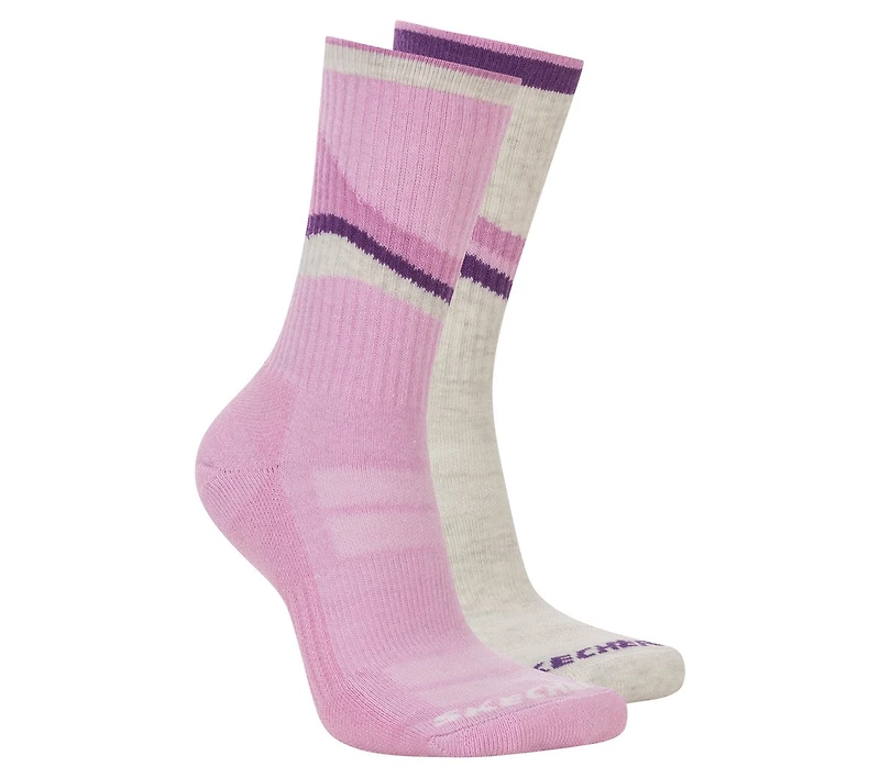2 Pack Women's Crew Trail Socks