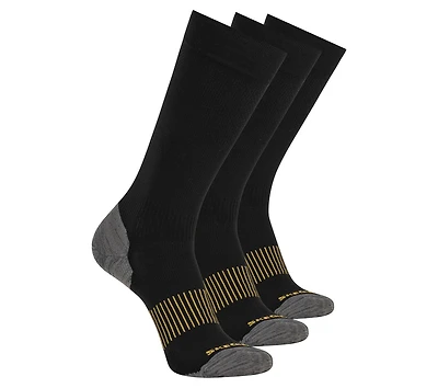 Work: 3 Pack Men's Over Calf Compression Socks
