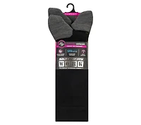 Work: 3 Pack Women's Over Calf Compression Socks