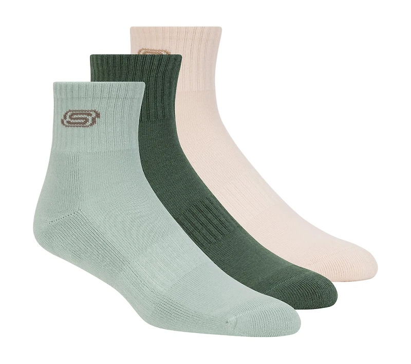 3 Pack Men's Lifestyle Quarter Socks