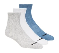 3 Pack Boys' Crew Cotton Socks