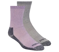 2 Pack Women's Crew Wool Socks