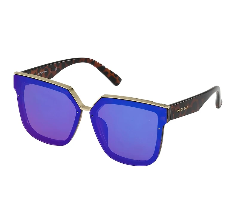 Square Mirrored Sunglasses
