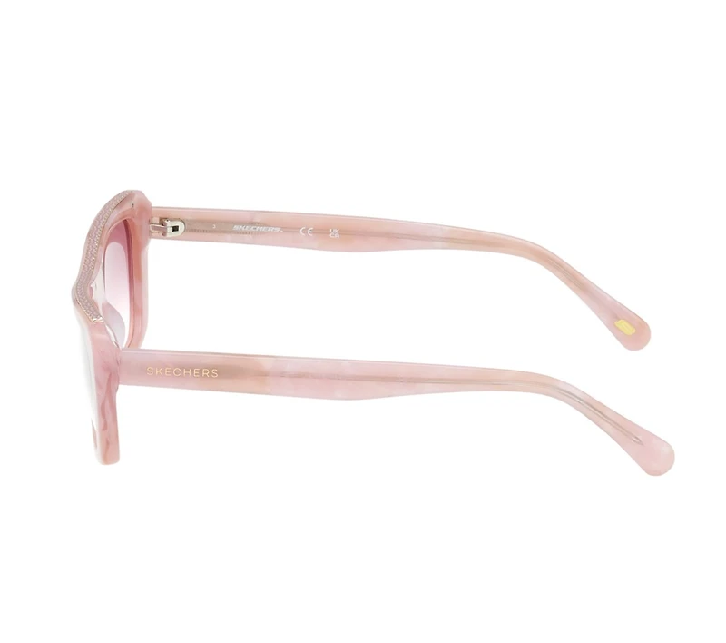 Elevated Cateye Marble Gradient Sunglasses