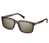 Square Tortoise Lens Sunglasses