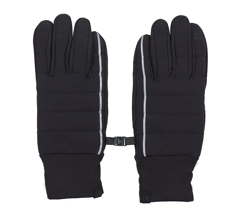 Quilted Nylon Touchscreen Winter Gloves - 1 Pack