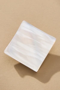 Square Shell Post Earrings