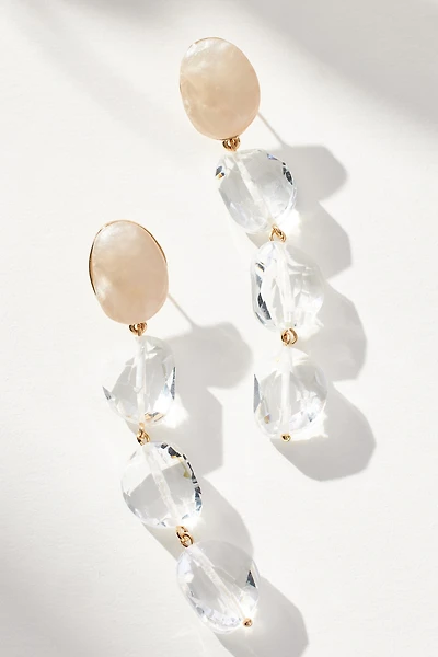 Lucite Linear Drop Earrings