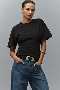 Streets Ahead Wavy Buckle Belt