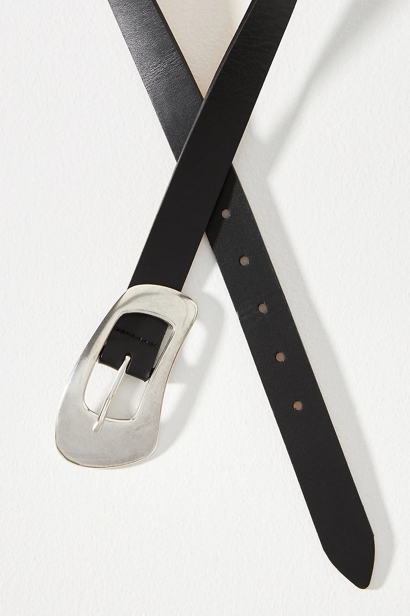Streets Ahead Wavy Buckle Belt