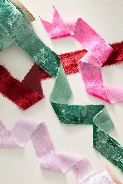 1.5" Velvet Gift Ribbon