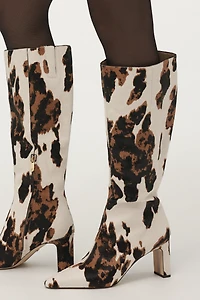 Sam Edelman x Anthropologie Sylvia Suede Pointed-Toe Riding Boots