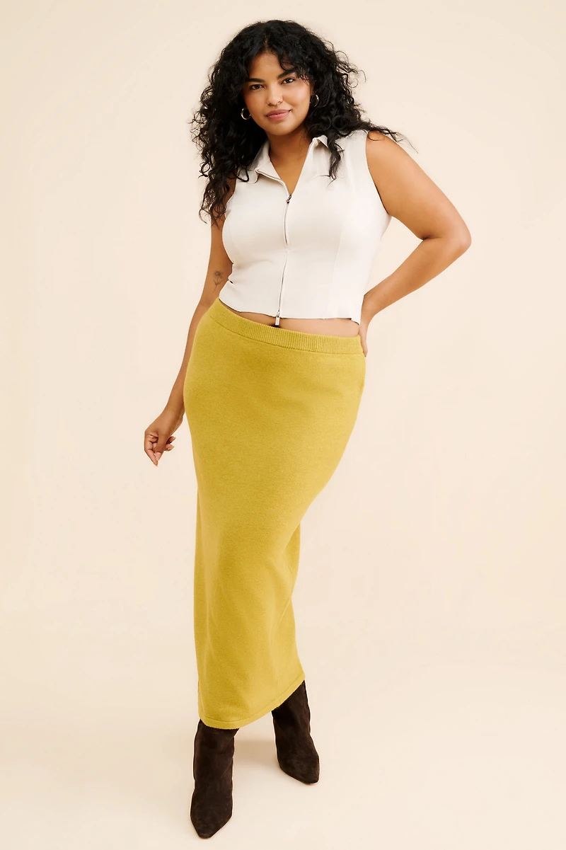 Eloquii Sweater Maxi Skirt