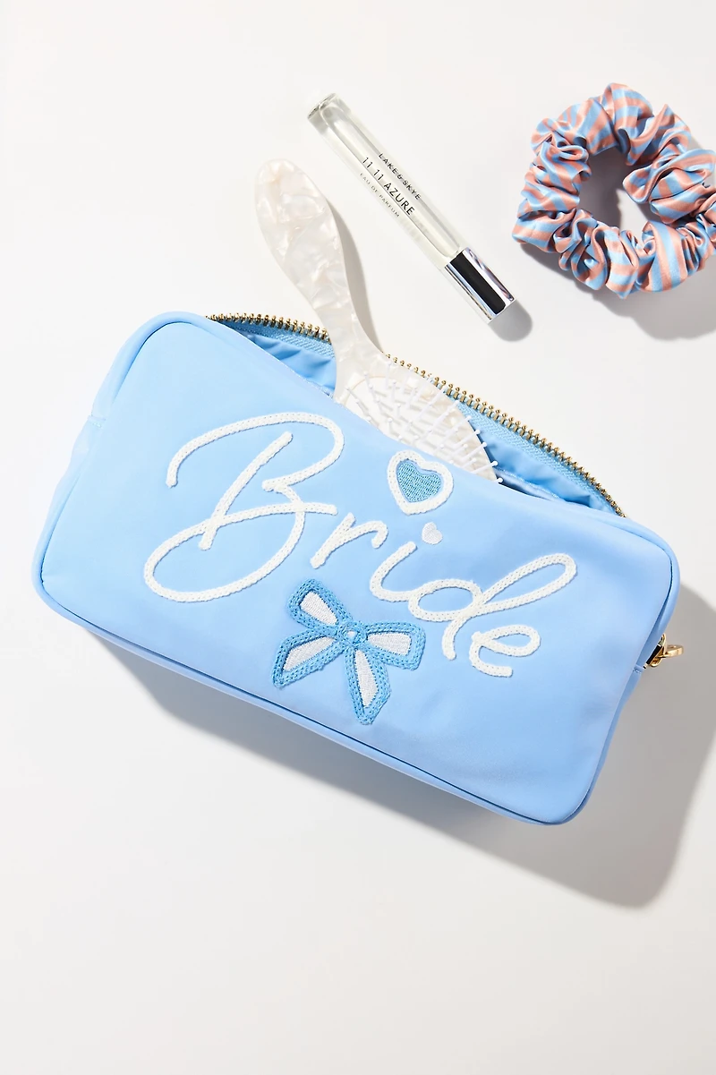 Stoney Clover Lane Bride Embroidered Small Pouch