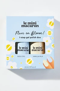 Le Mini Macaron Fleur en Bloom 1-Step Gel Polish Duo Set