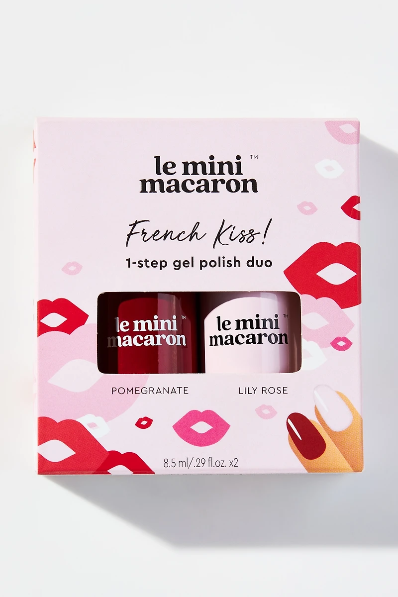 Le Mini Macaron French Kiss 1-Step Gel Polish Duo Set