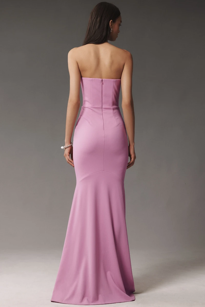 Dress The Population Izzy Strapless Mermaid Maxi