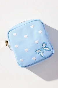 Stoney Clover Lane Embroidered Mini Pouch