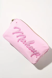 Stoney Clover Lane Embroidered Small Pouch